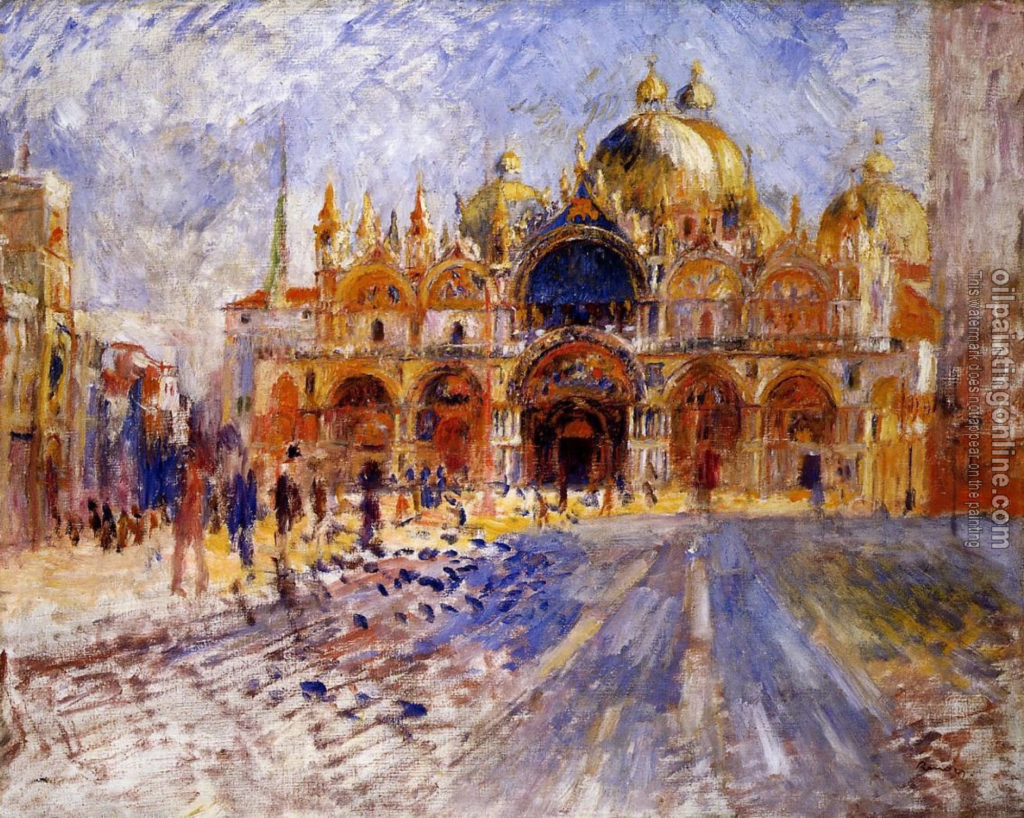Renoir, Pierre Auguste - Piazza San Marco, Venice